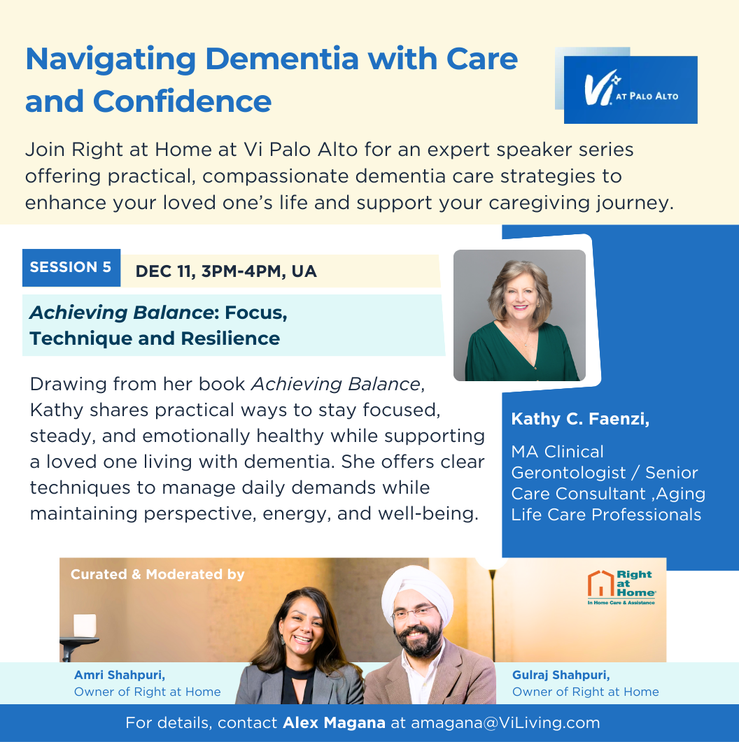 Newsletter , Right at home, Right on time Navigating Dementia - RAH Peninsula 30 July 2025 (11 x 17 in)-1